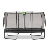 Exit Allure Premium Rectangular Trampoline - 8 X 14 Ft (Black)