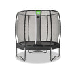Exit Allure Premium Trampoline with Safety Net - Ø 8FT (Black)