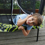 Exit Junior Tiggy Trampoline Outside