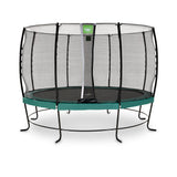 Exit Lotus Classic Round Trampoline with Safety Net - 12 Ft (Green)