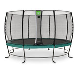 Exit Lotus Classic Round Trampoline with Safety Net - 14 Ft (Green)