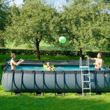 Exit Rectangle 5.4 Frame Pool Outside in the sun