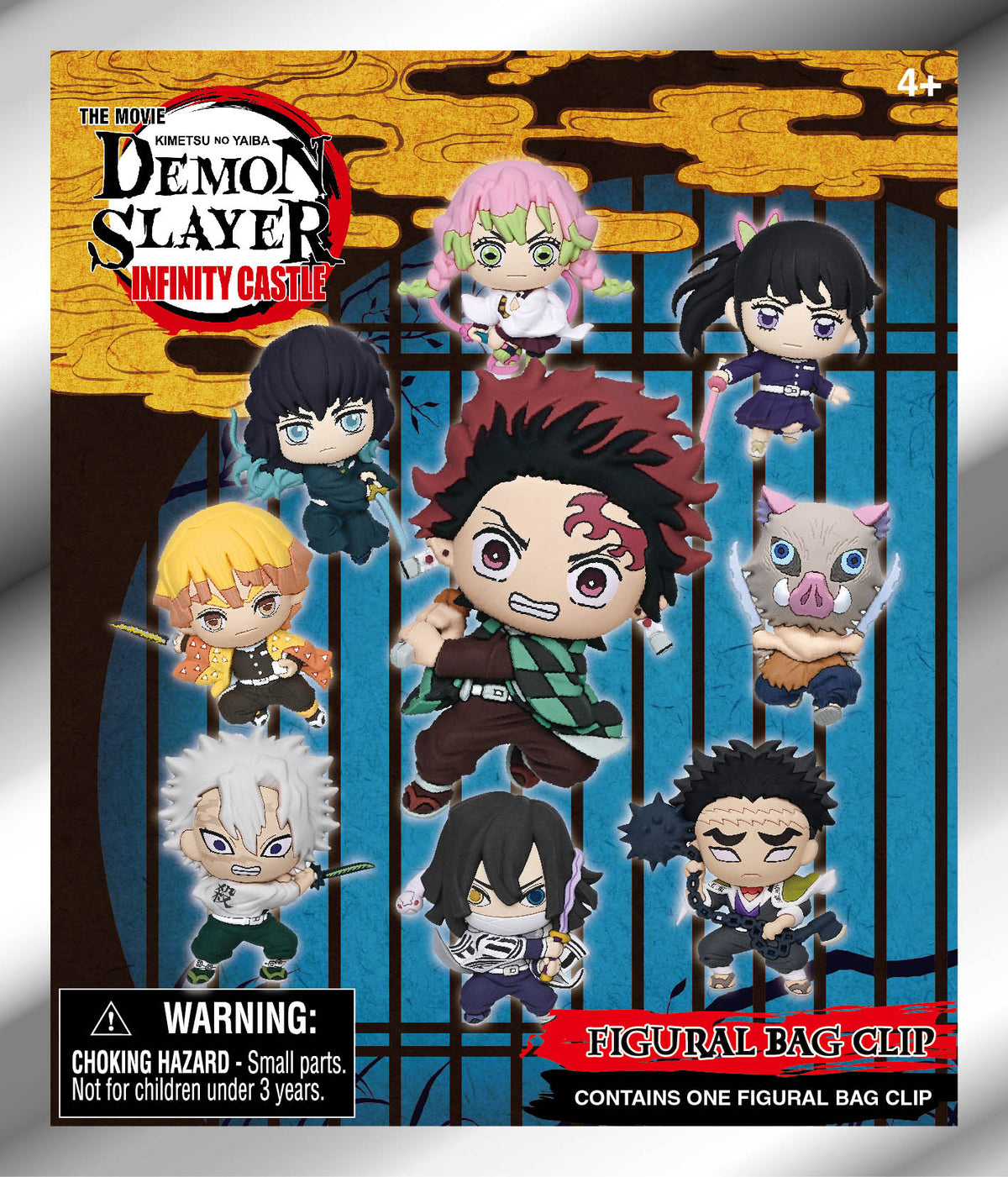 Demon Slayer Movie Infinity Castle Series 1 Bag Clips (Blind Bags)