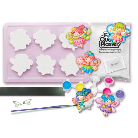 Mould & Paint Kit - Glitter Fairies