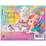 KidzMaker Kit - Paint Your Own Mini Glitter Unicorn Bank