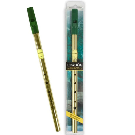 Feadóg Tin Whistle - Nickel Green Mouthpiece