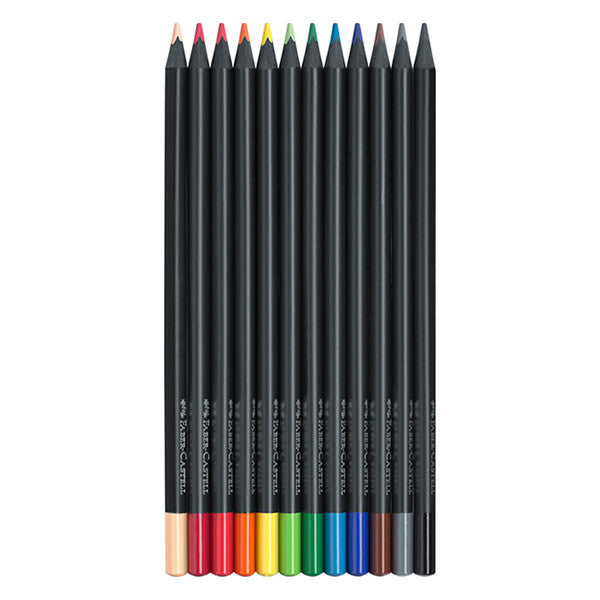 Faber Castell Black Edition Colour Pencils (12 Pack)