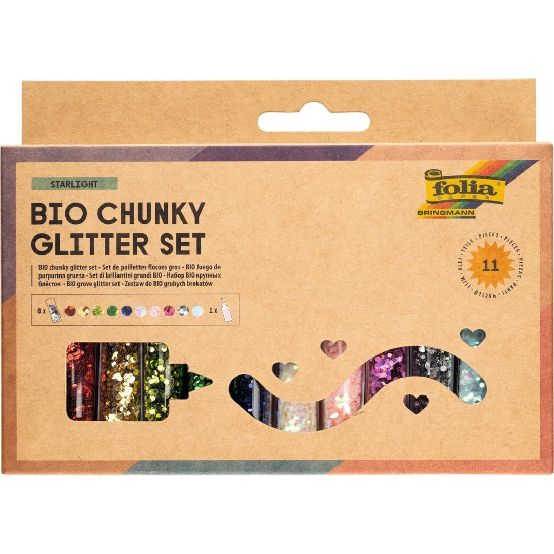 Bio Chunky Glitter Set - Starlight