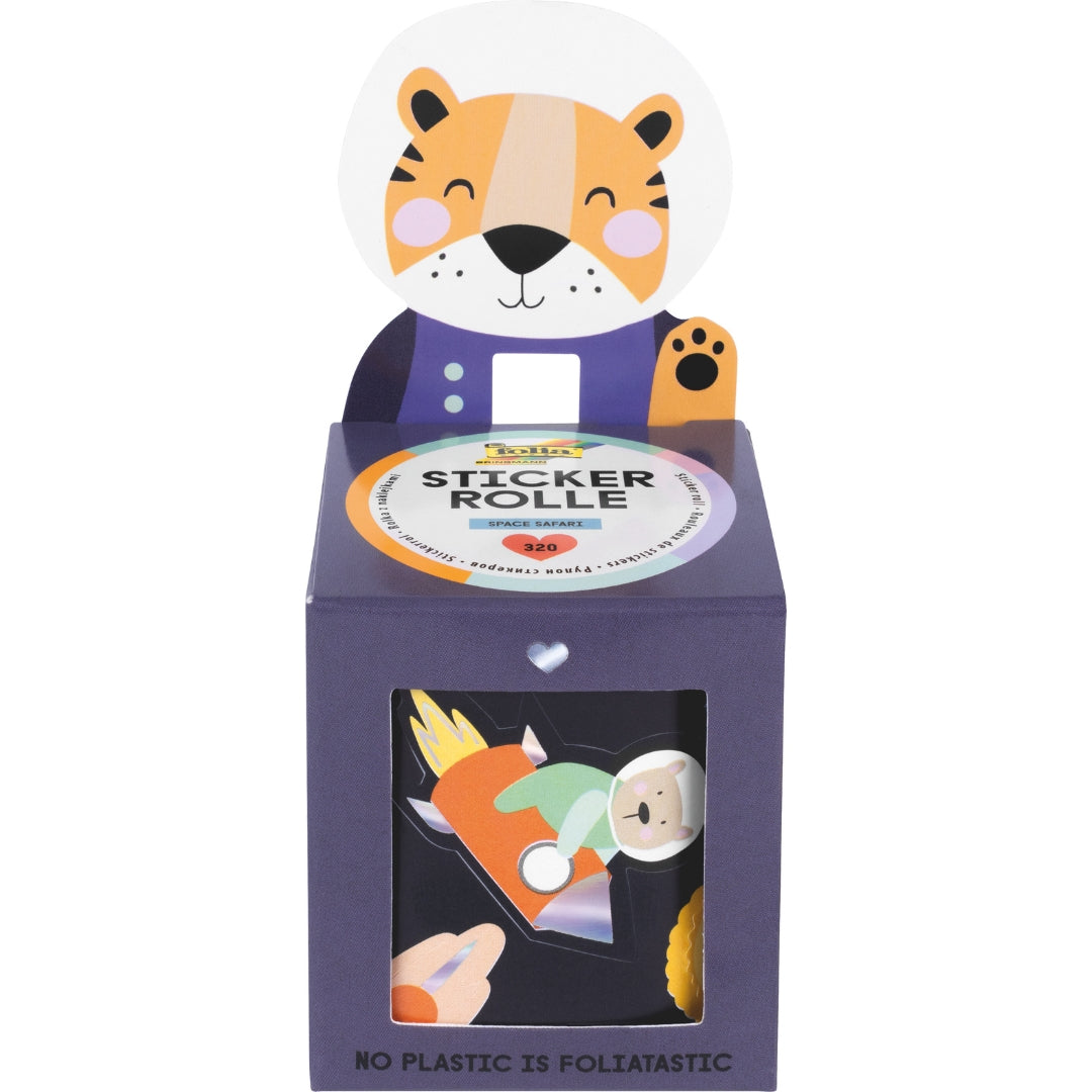 Sticker Roll 4m - Space Safari (320 Pieces)