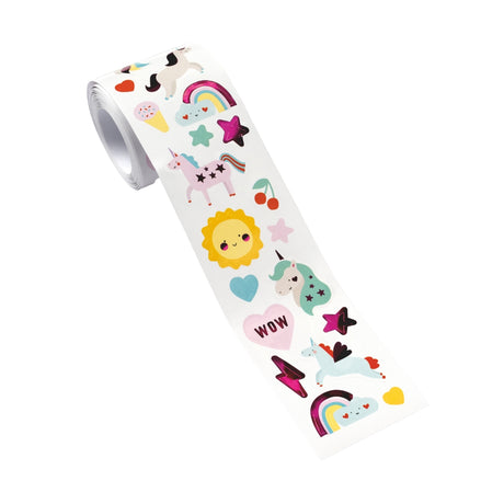 Sticker Roll 4m - Unicorn (352 Pieces)