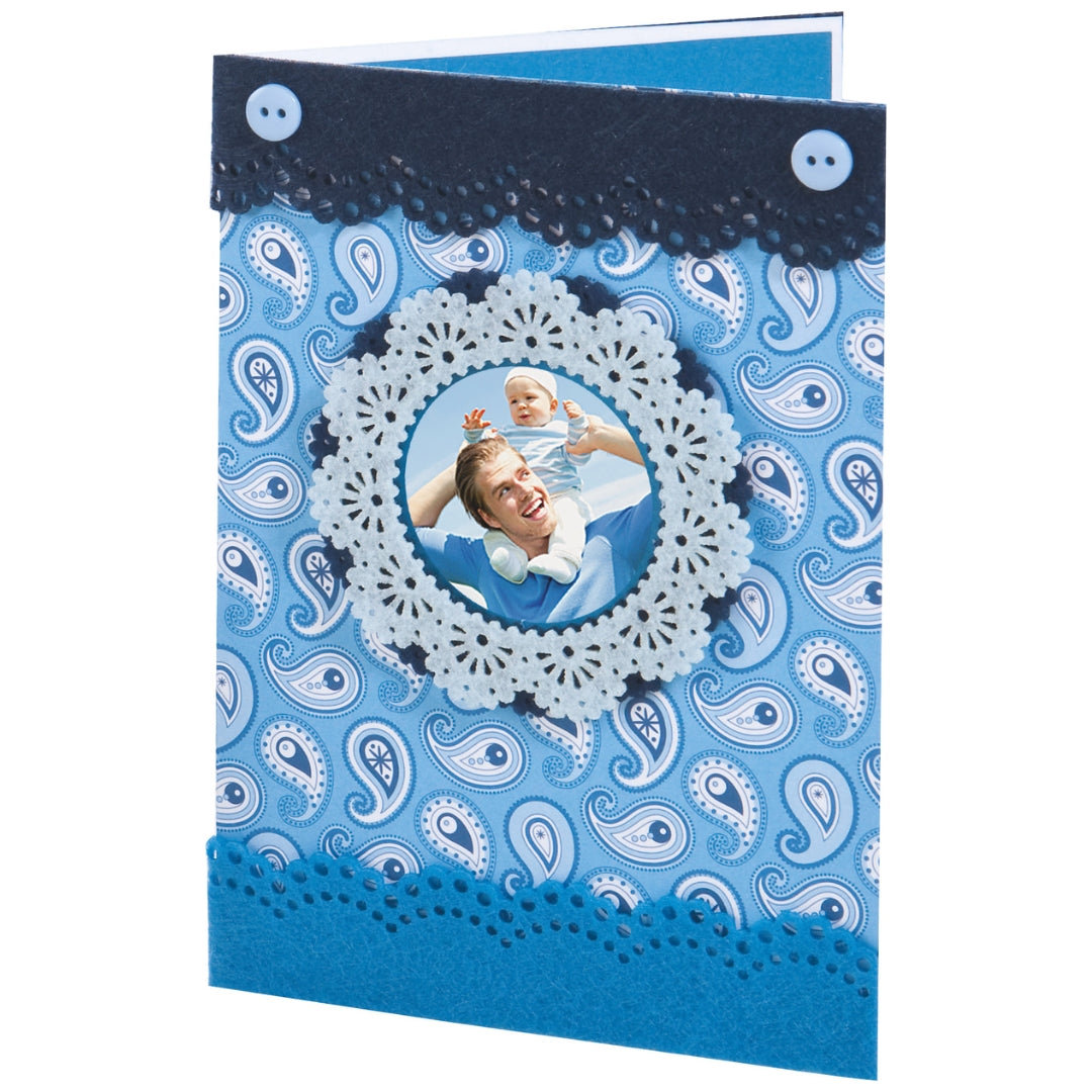 Felt Frames Colour Tone Mix - Blue (6 Pieces)