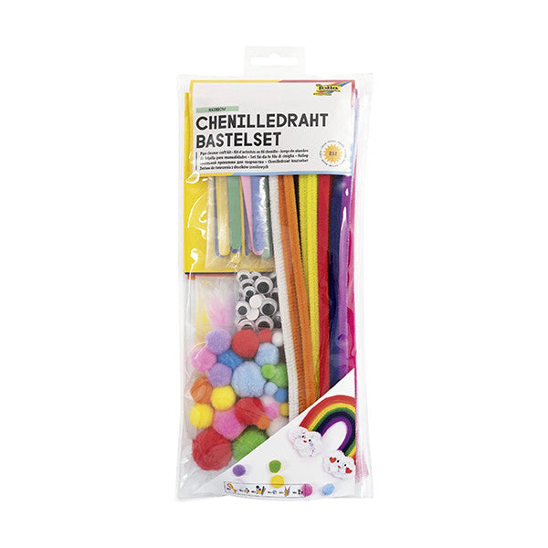 Craft Kit - Rainbow Chenille Wires