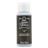 FolkArt Extreme Glitter Acrylic Paint 59ml - Black