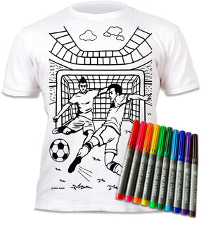 PYO T-Shirt-Football age 7-8
