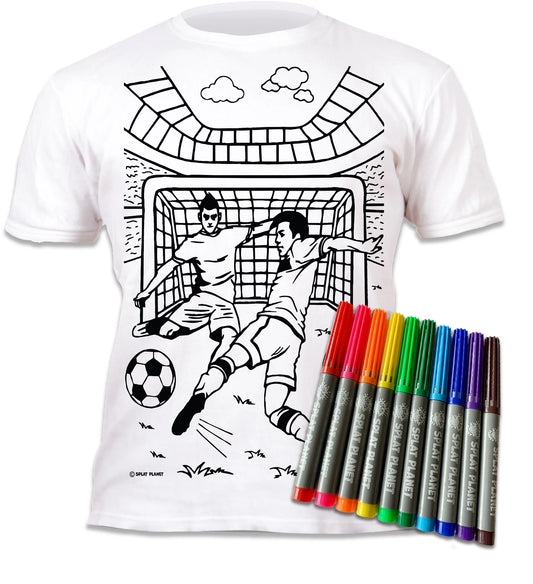 PYO T-Shirt-Football age 7-8