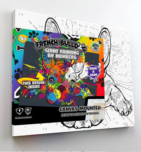 Paint By Numbers Set - French Bulldog