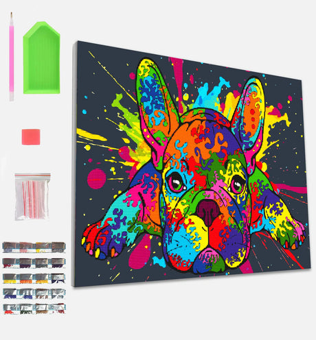 Diamond Art Set - French Bulldog