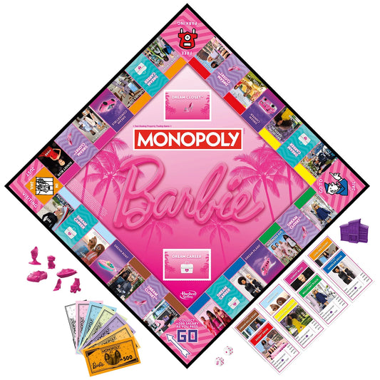 Barbie Monopoly Board Game