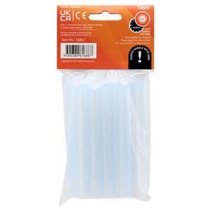 Icon Pack of 12 11x100mm Glue Gun Refills - Large