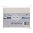 Icon Occasions C6 100gsm Envelopes - Ivory (Pkt.50)