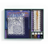 Djeco Atelier Silk Painting Scarf Kit - Felines