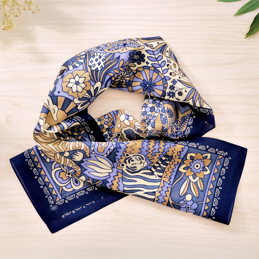 Djeco Atelier Silk Painting Scarf Kit - Felines