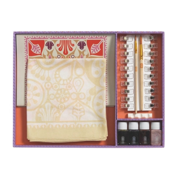 Djeco Atelier Silk Painting Scarf Kit - Petals