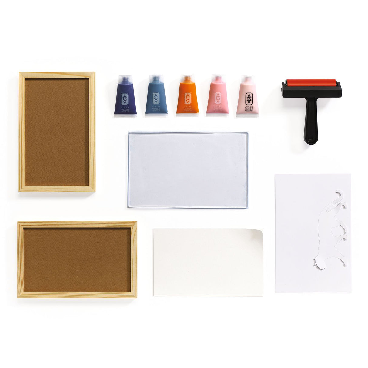 Djeco Atelier Gel Printing Kit - Panthers