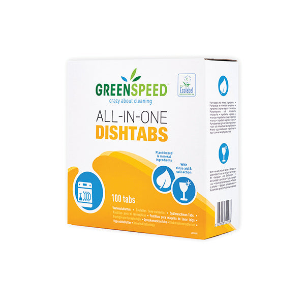 Greenspeed Dishwasher Tabs All-in-One 1.8kg (Pack of 100) 4003300EACH