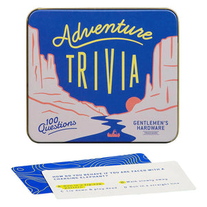 Gentlemen's Hardware Adventure Trivia Quiz Card Game