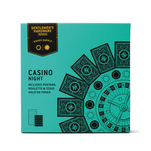 Gentlemen's Hardware Casino Night Game Set