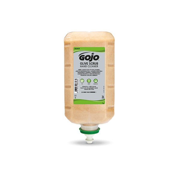 GOJO PRO TDX Olive Scrub Hand Cleaner 2000ml Dispenser Refill (Pack of 4) 7332-04-EEU