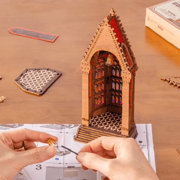 Rolife 3D Wooden Puzzle - Geometric Cathedral