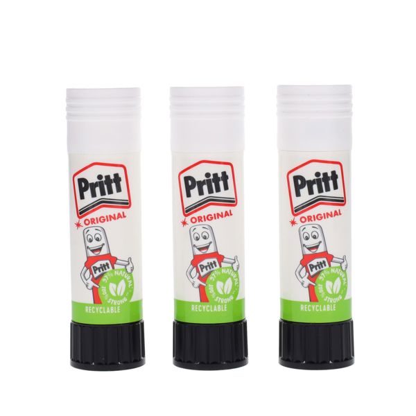 Pritt 22g Glue Stick (3 Pack)