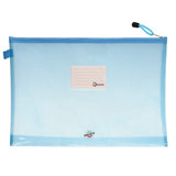 Ultramesh Expanding Storage Wallet - Printer Blue