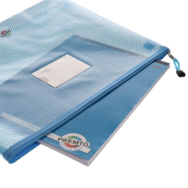 Ultramesh Expanding Storage Wallet - Printer Blue