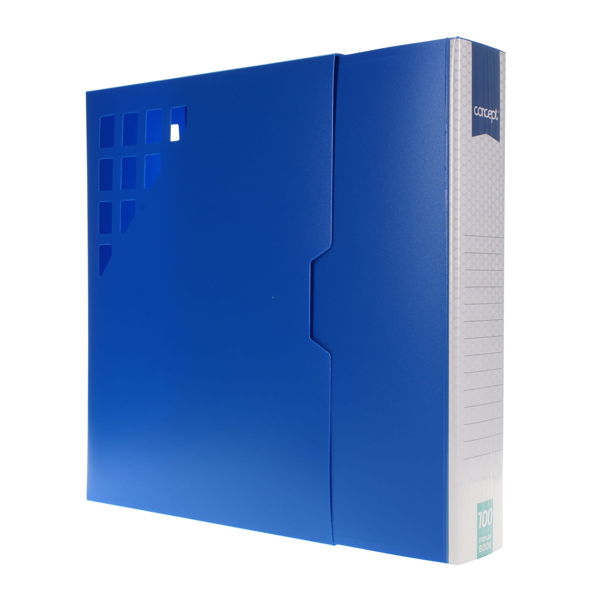 A4 100 Pocket Display Book (Assorted Colours)