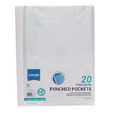 Concept A4 Punched Pockets (20 Pack)