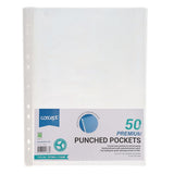Concept A4 Punched Pockets (50 Pack)