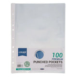 Concept A4 Punched Pockets (Pack of 100)