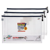 B4+ Ultramesh Expanding Storage Wallet Clear (3 Pack)