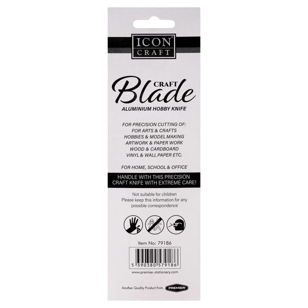 Aluminium Hobby Knife With Interchangeable Blade