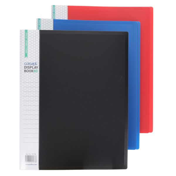 A4 80 Pocket Display Book