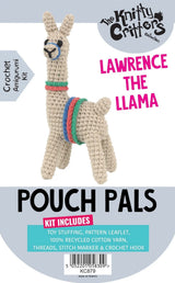 Knitty Critters Crochet Kit - Lawrence The Lama