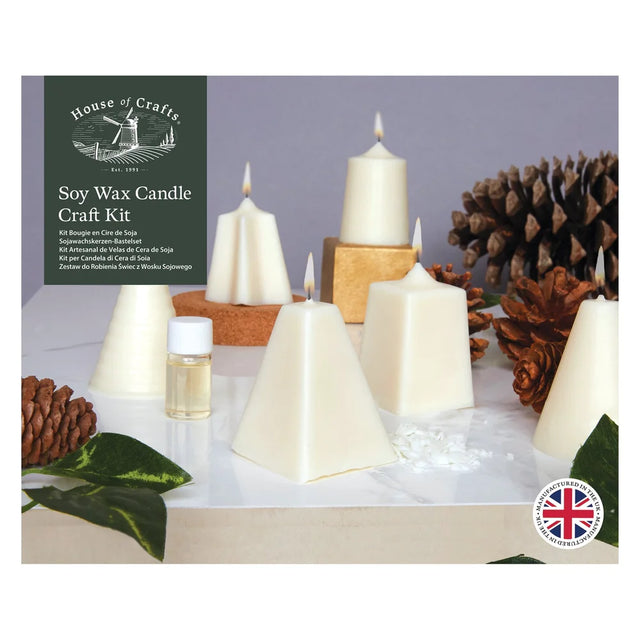 House Of Crafts Soy Wax Candle Craft Kit