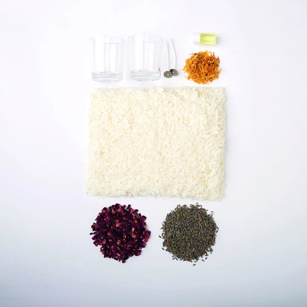 House of Crafts Dried Flower Soy Candle Kit