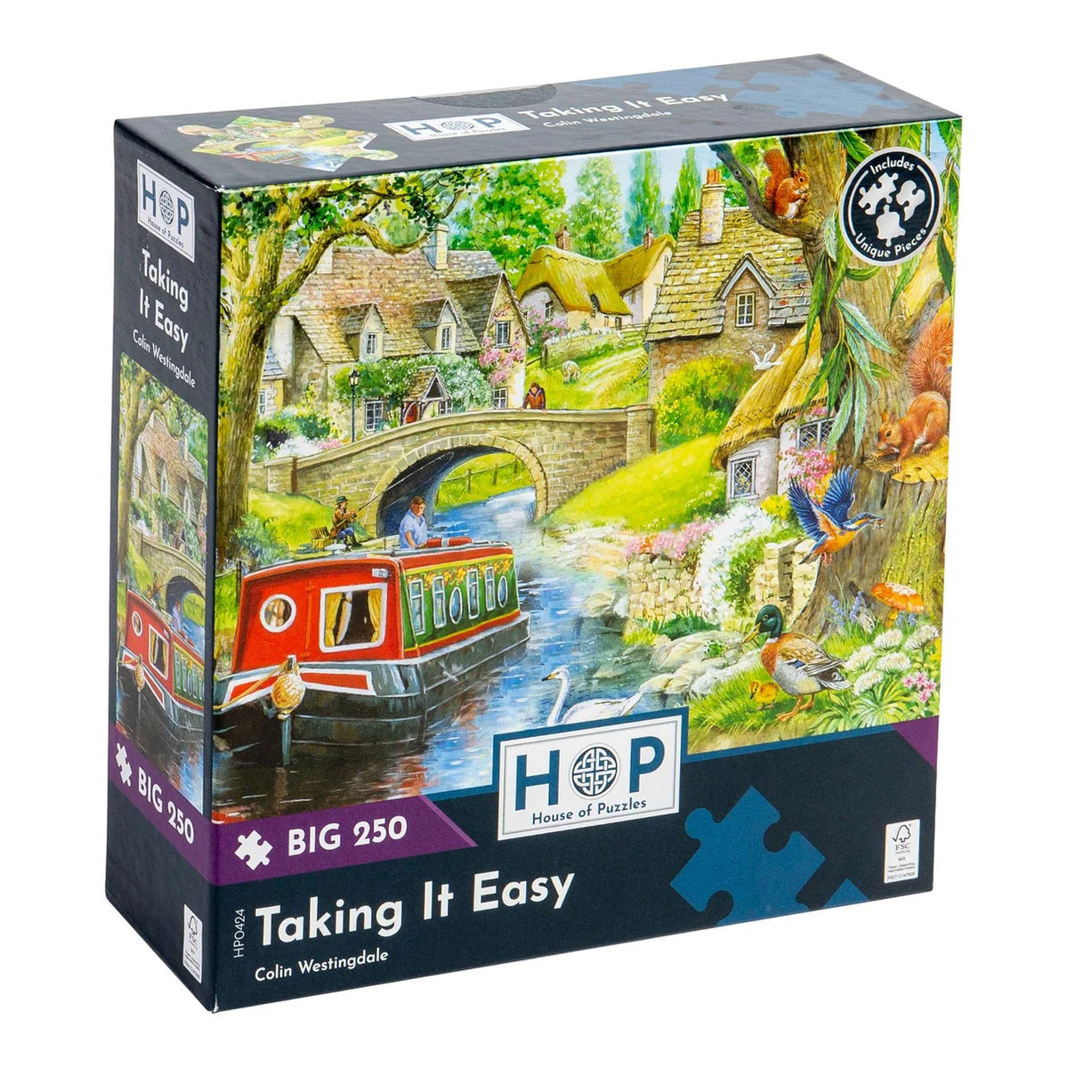 BIG 250 Piece Jigsaw Puzzle - Taking It Easy