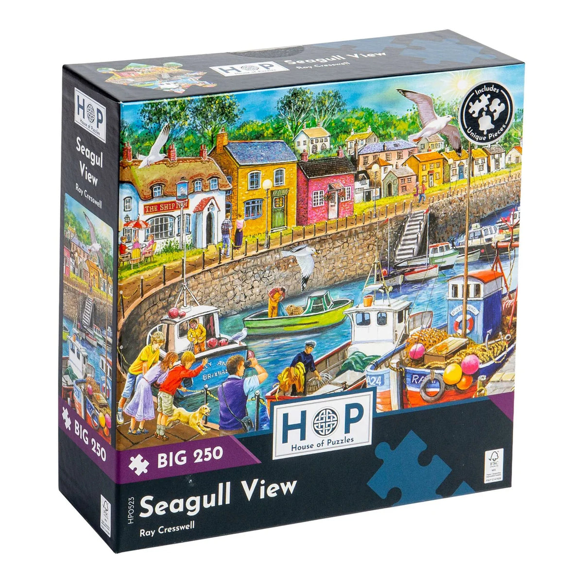 BIG 250 Jigsaw Puzzle - Seagull View