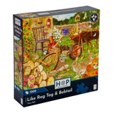 1000 Piece Jigsaw Puzzle - Like Rag Tag and Bobtail