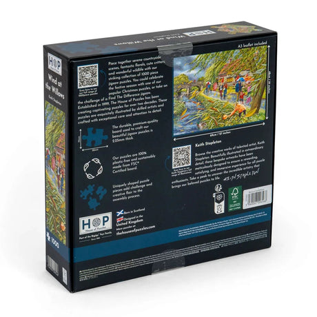 1000 Piece Jigsaw Puzzle - Wind at the Willows